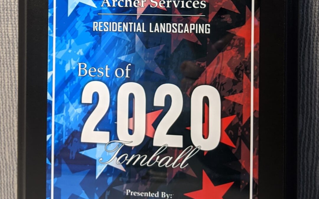 Archer Services Receives 2020 Best of Tomball Award