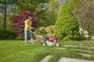 Texas man taking care of his dad's lawn : a gift for father's day